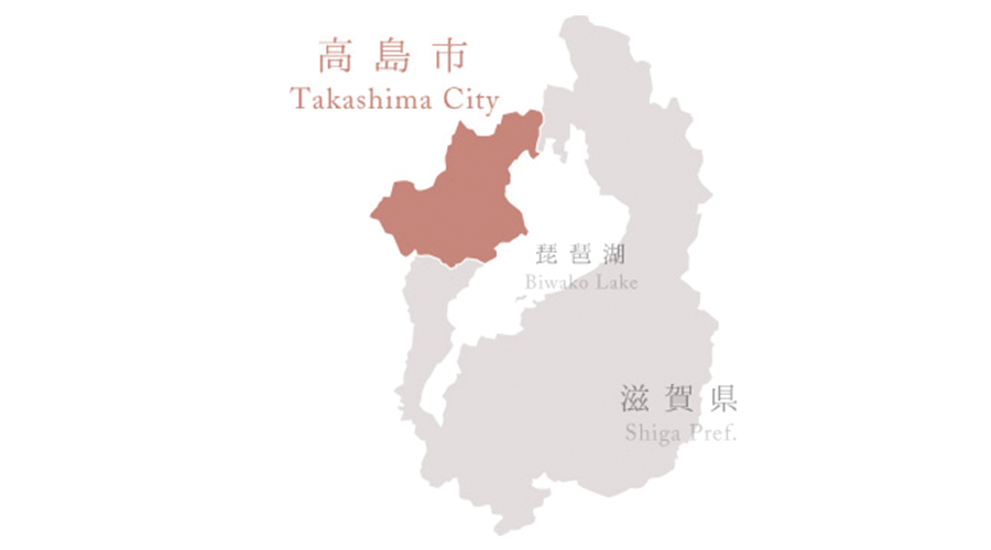 高島の地図