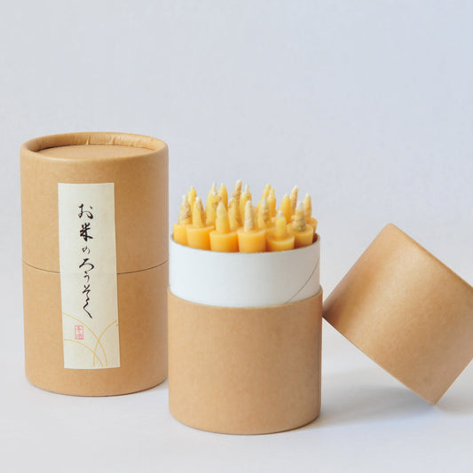 お米のろうそく１号（20本入り）